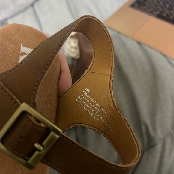 KORKS Natalia Knot Sandal Slingback Platform Crochet in Brown Women’s Size 9 - Picture 6 of 6